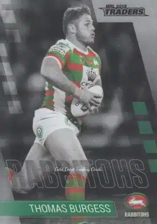 2019 NRL Traders Platinum Parallels - PS114 Thomas Burgess South Sydney Rabbitohs