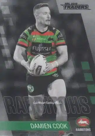 2019 NRL Traders Platinum Parallels - PS115 Damien Cook South Sydney Rabbitohs