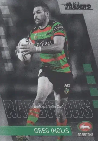 2019 NRL Traders Platinum Parallels - PS117 Greg Inglis South Sydney Rabbitohs