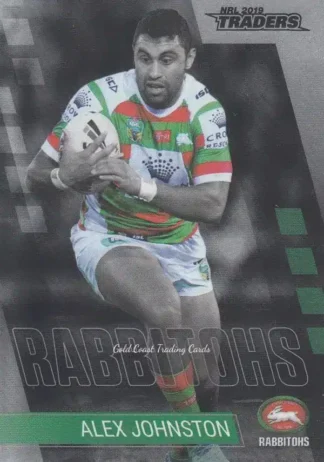 2019 NRL Traders Platinum Parallels - PS118 Alex Johnston South Sydney Rabbitohs