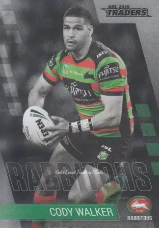 2019 NRL Traders Platinum Parallels - PS120 Cody Walker South Sydney Rabbitohs