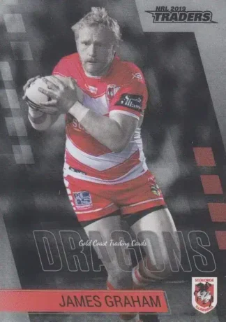 2019 NRL Traders Platinum Parallels - PS125 James Graham St George Dragons