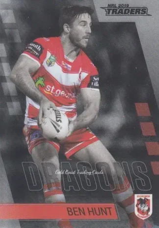 2019 NRL Traders Platinum Parallels - PS126 Ben Hunt St George Dragons