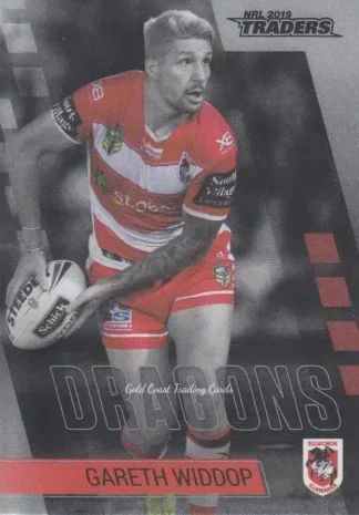 2019 NRL Traders Platinum Parallels - PS130 Gareth Widdop St George Dragons