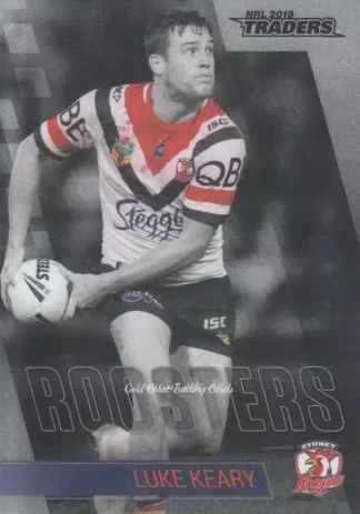 2019 NRL Traders Platinum Parallels - PS135 Luke Keary Sydney Roosters