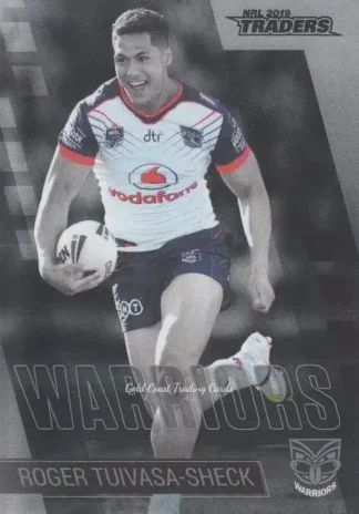 2019 NRL Traders Platinum Parallels - PS150 Roger Tuivasa-Sheck Warriors