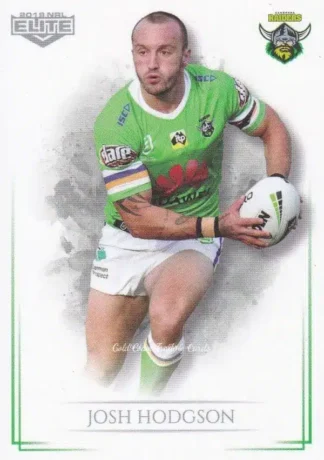 2019 NRL Elite Common Card - Base 013 Josh Hodgson Canberra Raiders