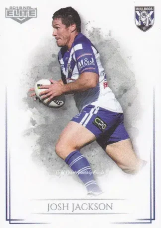 2019 NRL Elite Common Card - Base 023 Josh Jackson Canterbury Bulldogs
