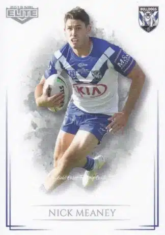 2019 NRL Elite Common Card - Base 025 Nick Meaney Canterbury Bulldogs