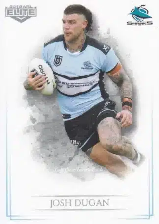 2019 NRL Elite Common Card - Base 029 Josh Dugan Cronulla Sharks