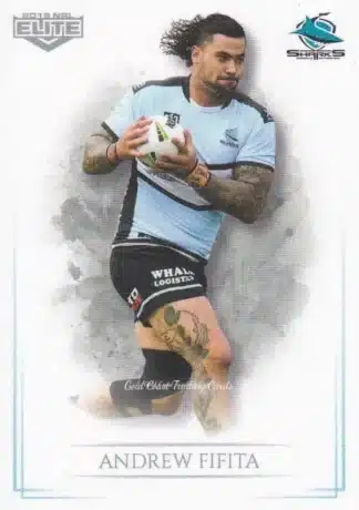 2019 NRL Elite Common Card - Base 030 Andrew Fifita Cronulla Sharks