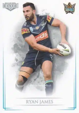 2019 NRL Elite Common Card - Base 042 Ryan James Gold Coast Titans