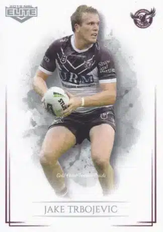 2019 NRL Elite Common Card - Base 053 Jake Trbojevic Manly Sea Eagles