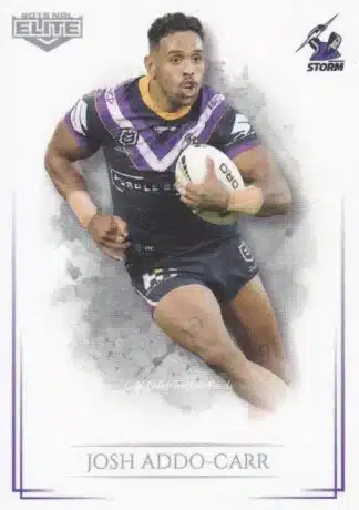 2019 NRL Elite Common Card - Base 056 Josh Addo-Carr Melbourne Storm