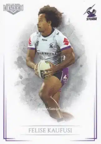 2019 NRL Elite Common Card - Base 059 Felise Kaufusi Melbourne Storm