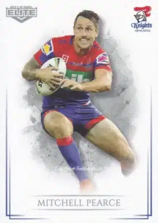 2019 NRL Elite Common Card - Base 069 Mitchell Pearce Newcastle Knights