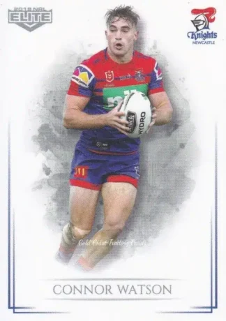 2019 NRL Elite Common Card - Base 072 Connor Watson Newcastle Knights