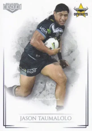 2019 NRL Elite Common Card - Base 081 Jason Taumalolo North Qld Cowboys