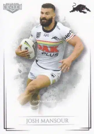 2019 NRL Elite Common Card - Base 097 Josh Mansour Penrith Panthers
