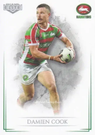 2019 NRL Elite Common Card - Base 102 Damien Cook South Sydney Rabbitohs