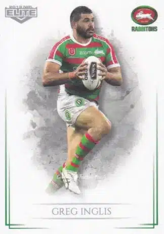 2019 NRL Elite Common Card - Base 104 Greg Inglis South Sydney Rabbitohs