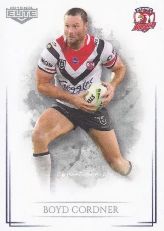 2019 NRL Elite Common Card - Base 119 Boyd Cordner Sydney Roosters