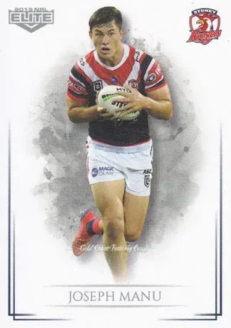 2019 NRL Elite Common Card - Base 123 Joseph Manu Sydney Roosters