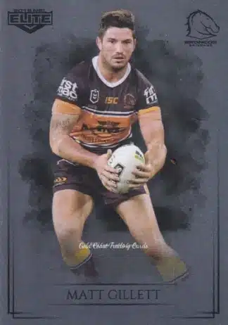 2019 NRL Elite Silver Specials - SS003 Matt Gillett Brisbane Broncos