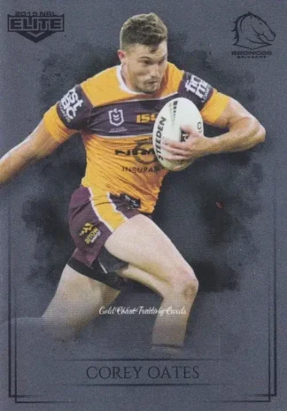 2019 NRL Elite Silver Specials - SS007 Corey Oates Brisbane Broncos