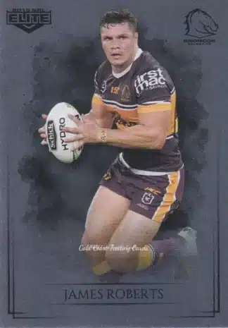 2019 NRL Elite Silver Specials - SS009 James Roberts Brisbane Broncos