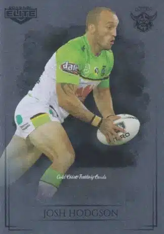 2019 NRL Elite Silver Specials - SS013 Josh Hodgson Canberra Raiders