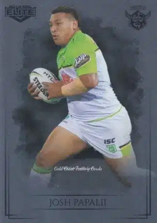 2019 NRL Elite Silver Specials - SS015 Josh Papalii Canberra Raiders
