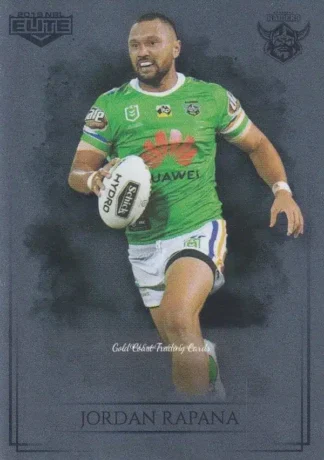 2019 NRL Elite Silver Specials - SS016 Jordan Rapana Canberra Raiders