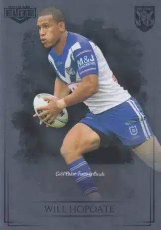 2019 NRL Elite Silver Specials - SS022 William Hopoate Canterbury Bulldogs