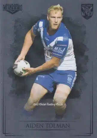 2019 NRL Elite Silver Specials - SS027 Aiden Tolman Canterbury Bulldogs