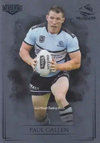 2019 NRL Elite Silver Specials - SS031 Paul Gallen Cronulla Sharks