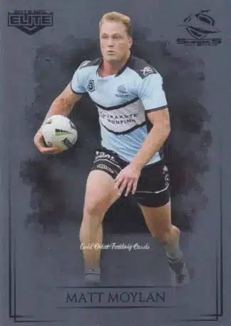 2019 NRL Elite Silver Specials - SS033 Matt Moylan Cronulla Sharks