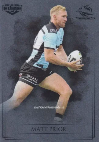 2019 NRL Elite Silver Specials - SS034 Matt Prior Cronulla Sharks