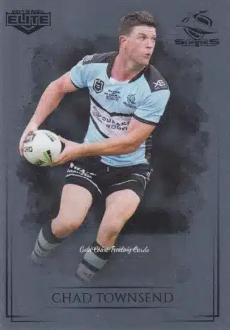 2019 NRL Elite Silver Specials - SS035 Chad Townsend Cronulla Sharks