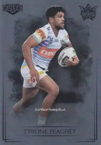 2019 NRL Elite Silver Specials - SS043 Tyrone Peachey Gold Coast Titans
