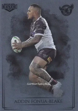 2019 NRL Elite Silver Specials - SS048 Addin Fonua-Blake Manly Sea Eagles