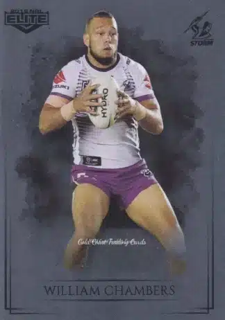 2019 NRL Elite Silver Specials - SS057 Will Chambers Melbourne Storm
