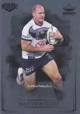 2019 NRL Elite Silver Specials - SS080 Matthew Scott North Qld Cowboys