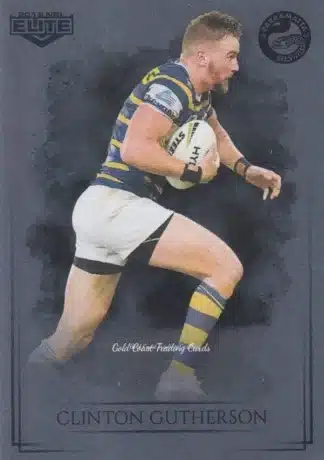 2019 NRL Elite Silver Specials - SS087 Clint Gutherson Parramatta Eels