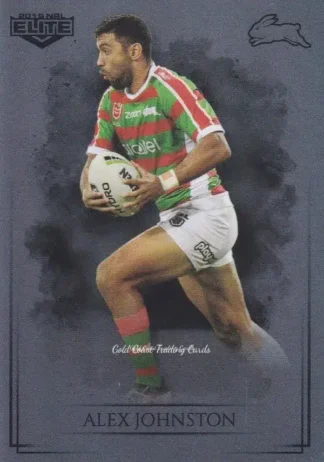 2019 NRL Elite Silver Specials - SS105 Alex Johnston South Sydney Rabbitohs