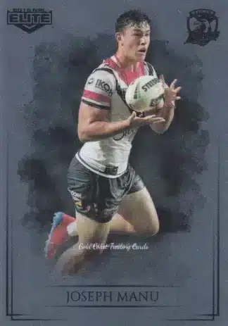 2019 NRL Elite Silver Specials - SS123 Joseph Manu Sydney Roosters