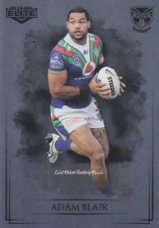 2019 NRL Elite Silver Specials - SS129 Adam Blair Warriors