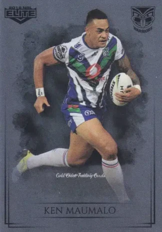 2019 NRL Elite Silver Specials - SS133 Ken Maumalo Warriors