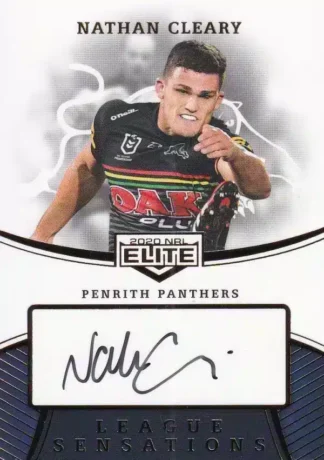 2020 NRL Elite League Sensations Signature - LS11 Nathan Cleary Penrith Panthers