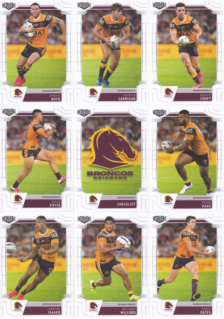 2020 NRL Elite Album With Full Base Set & Silver Specials Set - 144 Cards Each Set - Image 4